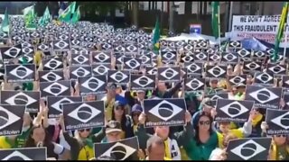 Brazilians Hit The Streets To Protest What They Call The Stolen Election!