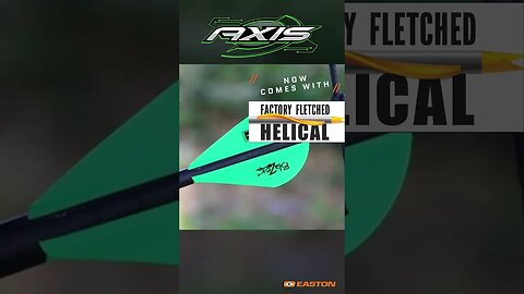 Easton - AXIS // Now Comes With Factory Helical Fletching