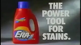 90's Era Laundry Detergent Commercial "The Power Tool For Stains" (1996)