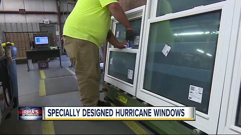 Truckloads of Hurricane Impact windows coming Florida