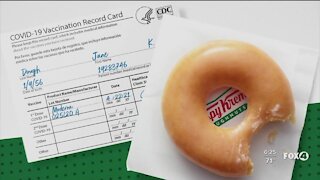 Krispy Kreme offers free donuts for getting vaccinated
