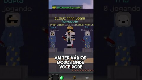 MELHOR SERVIDOR de BEDWARS BRASILEIRO - Minecraft PIRATA e ORIGINAL Java, Bedrock e MCPE