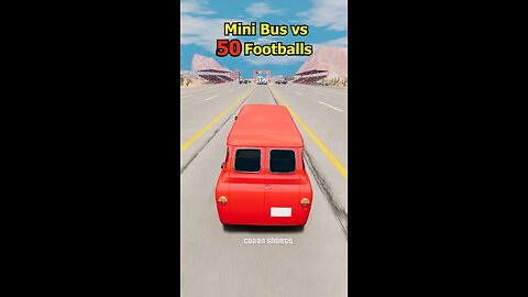 Cars VS mini foot balls