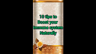 10tips to boost your immune system naturally