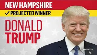 NBC News projects Trump wins New Hampshire Republican primary