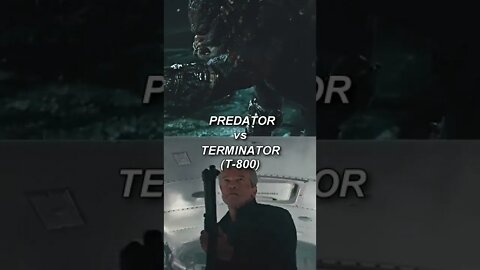 Predator vs Terminator battle #shorts