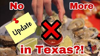 UPDATE! No More Oyster Harvesting in Texas l Texas Fishing News