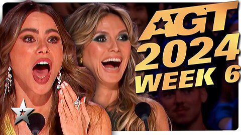 America's Got Talent 2024 ALL AUDITIONS | Week 6