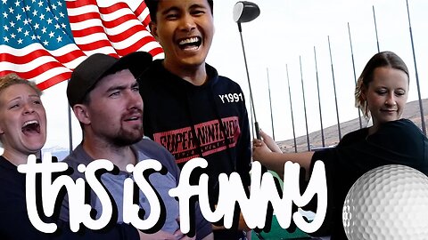 HILARIOUS first time playing GOLF in the US | Kuya Teo's new Cooghibike