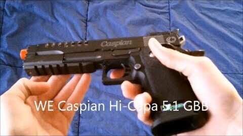 (Airsoft) WE Caspian Hi Capa 5.1 GBB