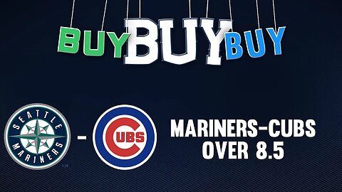Back The Over In Mariners Vs. Cubs On Monday Night