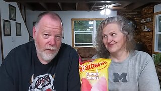 O' Boy Another Fun Snack Time. Today We Are Reviewing Skittles Flavored Cotton Candy.