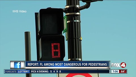 Report finds pedestrian deaths at an all time high in the US