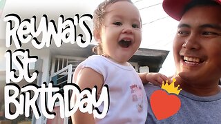 'Reyna's First Birthday PARTY in the Philippines