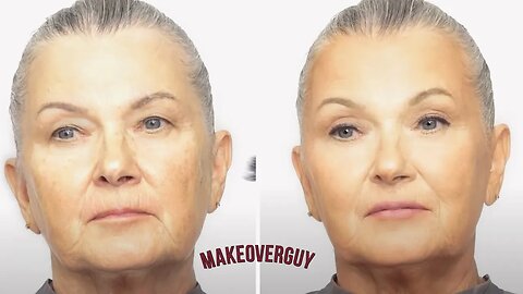 Flawless At Any Age: Unleashing The MAKEOVERGUY Makeup Transformation For Mature Women