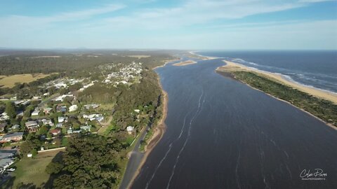 Marlo Sunset 17 December 2021 by drone #2 of 3