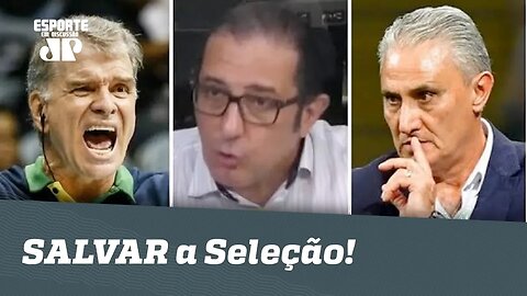 Será? Comentarista dá sugestão OUSADA para SALVAR a Seleção!