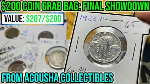 Grand Finale: $200 Rare Coin Grab Bag Unboxing vs. @Silverpicker (All The Marbles) - Who Will Win?!