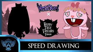 Speed Drawing: Happy Tree Friends Fanon - Flowers | Mobebuds Style