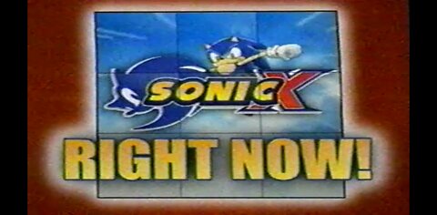 Fox Box March 27, 2004 Sonic X S1 Ep 26 Countdown To Chaos