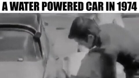 A WATER POWERED CAR IN 1974 [MORE LINKS IN DESCRIPTION]