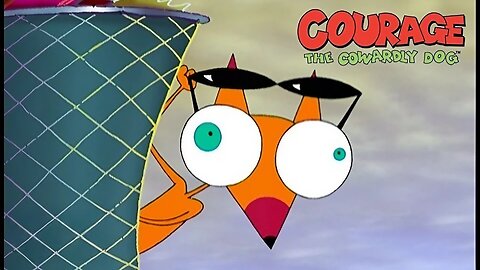 Courage The Cowardly Dog: Cajun Fox | Cartoons