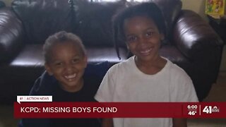 2 missing boys from KCMO found safe