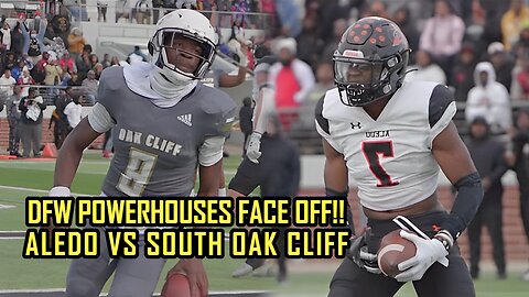 UPSET ALERT⁉️ #1 Aledo vs #6 South Oak Cliff ｜ GAME COMES DOWN TO THE WIRE!!