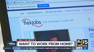 Want to work from home?