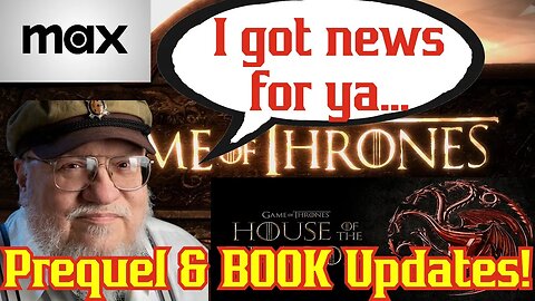 Game of Thrones Spin Off UPDATES From George R.R. Martin Plus NEW Books | The Winds of Winter