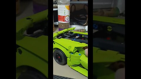 Lambo build finished #youtubeshorts #shortsfeed #lego #legospeed #shortsvideo #legotechnic