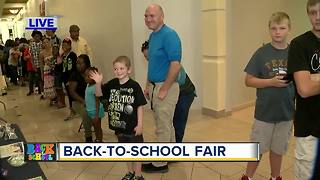 Back to School events draw large crowds