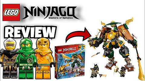 Lloyd and Arin's Ninja Team Mech Review | LEGO Ninjago (71794 Set Review)