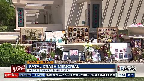 Memorial at intersection reminds drivers dangers of drinking and driving