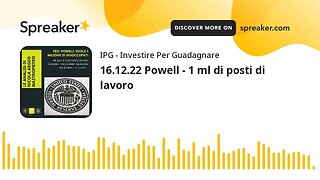 16.12.22 Powell - 1 ml di posti di lavoro