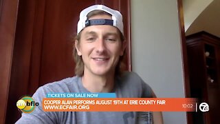 Music Monday – Cooper Alan is performing at the Erie County Fair