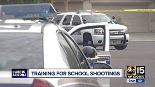 Training for school threats in the Valley