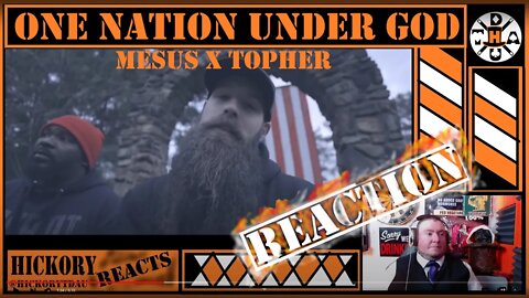 I'll Stand With These Guys! MESUS X TOPHER - ONE NATION UNDER GOD REACTION | Drunk Magician Reacts