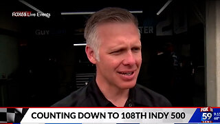 May 26, 2024 - Ed Carpenter Interviewed the Morning of the Indianapolis 500