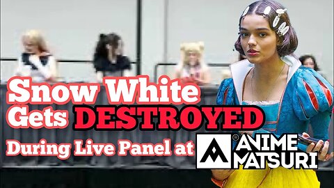 Rachel Zegler & Snow White DESTROYED at Live SimpCast Panel During Anime Matsuri Convention!