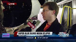 Rare super blue blood moon appearing Wednesday