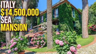 Exploring $14,500,000 Italian Sea Estate!