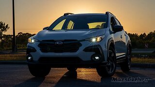 👉AT NIGHT: 2024 Subaru Crosstrek Limited -- Interior & Exterior Lighting Overview