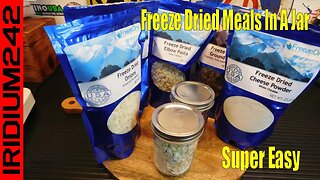 Stay Prepared Anywhere: Freeze Dried Meals in a Jar