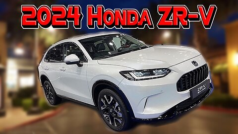 2024 Honda ZR-V - Futuristic Hybrid Compact SUV