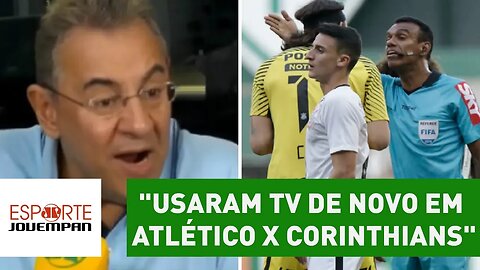 "Usaram TV de novo em Atlético-MG x Corinthians", dispara Flavio