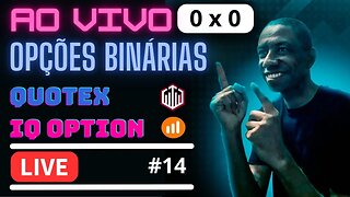 OPÇÕES BINÁRIAS AO VIVO | Corretora Quotex.io e Iq Option #14