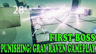 Punishing Gray Raven Gameplay | First Boss Mobile | Android iOS