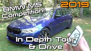 2019 BMW M5 Competition: Start Up, Test Drive & In Depth Tour