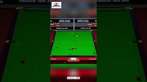 Wilson VS Hendry | #snooker #snooker2023 #fyp #champion #wilson #hendry #snookerrms #matches #shorts